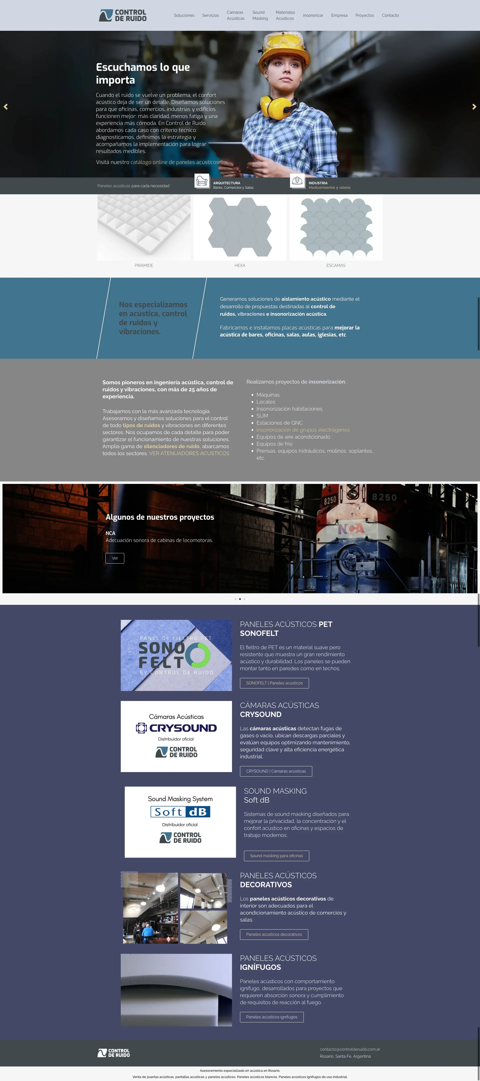 Preview de Control de Ruido