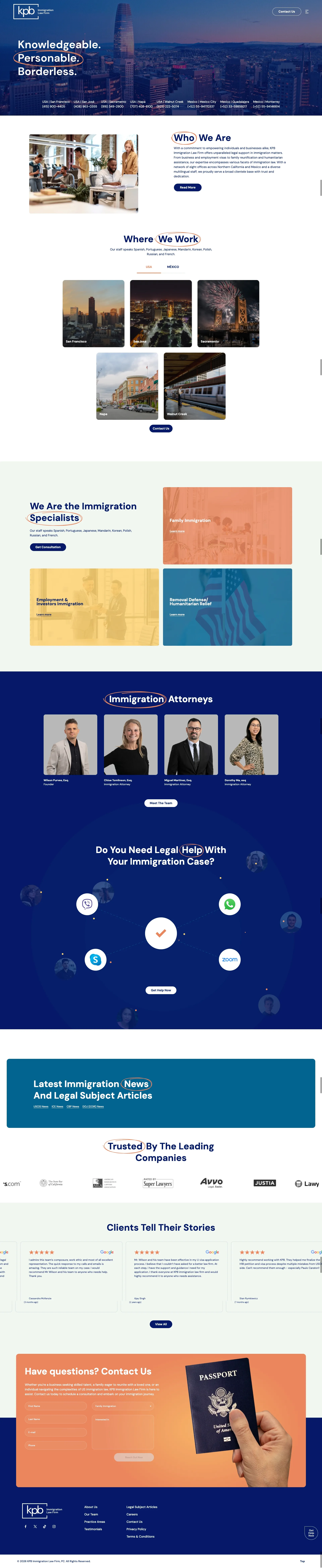 Preview de KPB Immigration Law Firm